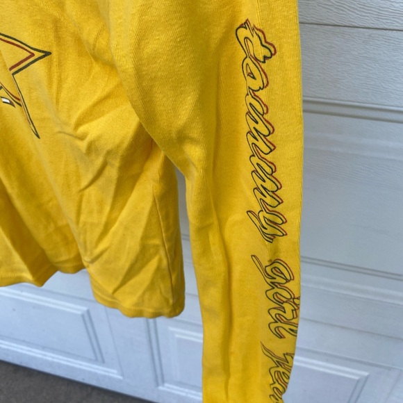 Tommy Hilfiger vintage long sleeve yellow shirt - Picture 2 of 3